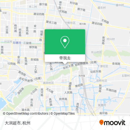 大润超市地图