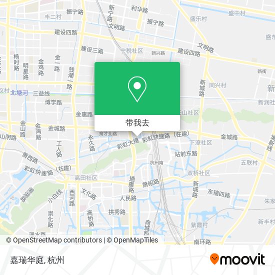 嘉瑞华庭地图