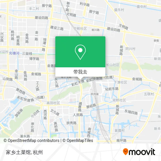 家乡土菜馆地图