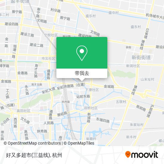 好又多超市(三益线)地图