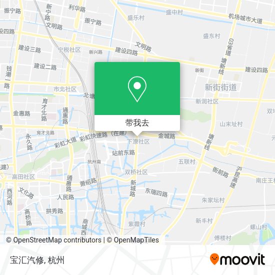 宝汇汽修地图