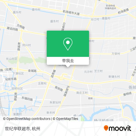 世纪华联超市地图