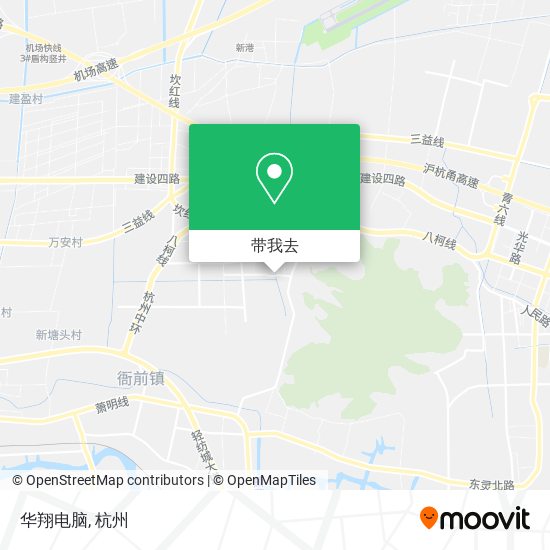 华翔电脑地图