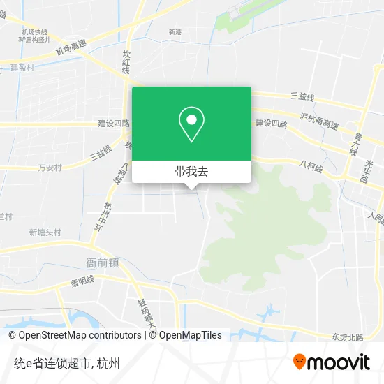 统e省连锁超市地图