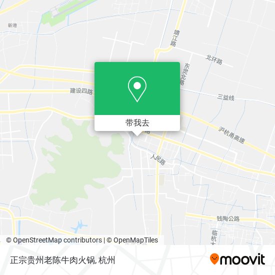 正宗贵州老陈牛肉火锅地图
