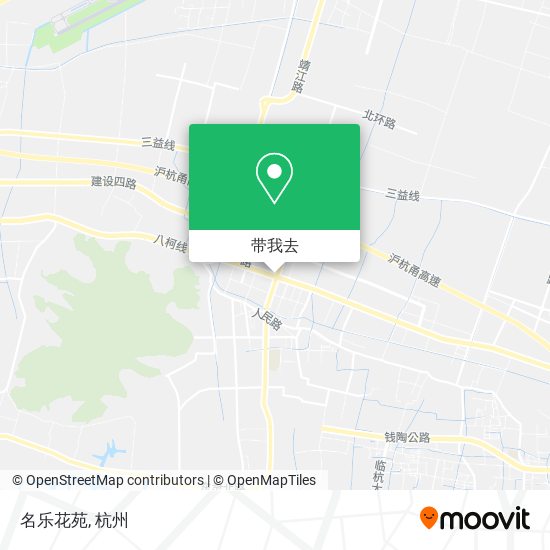 名乐花苑地图