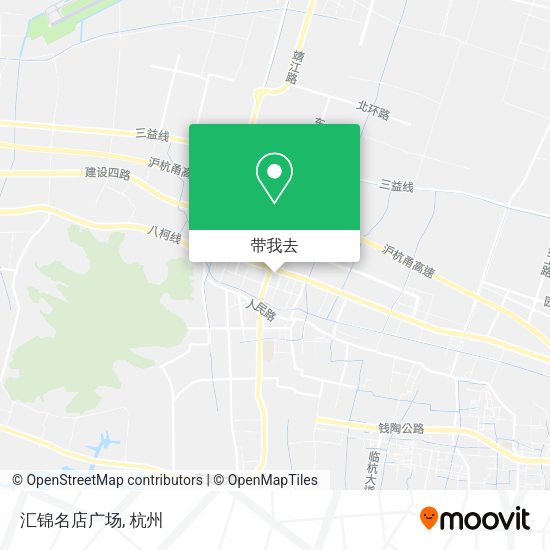 汇锦名店广场地图