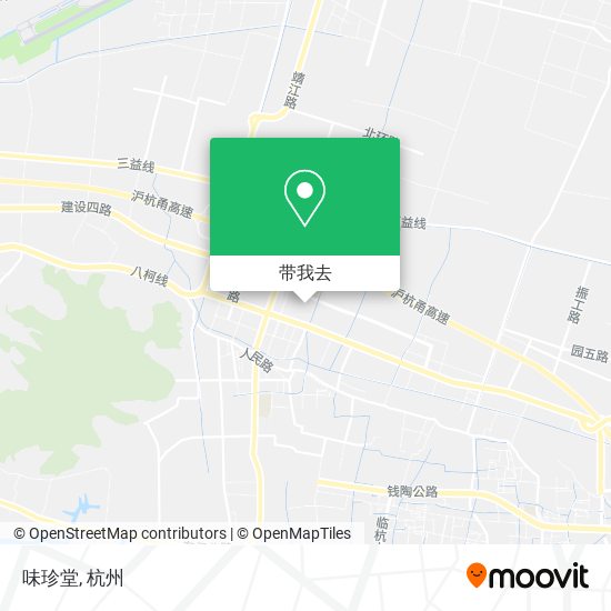 味珍堂地图
