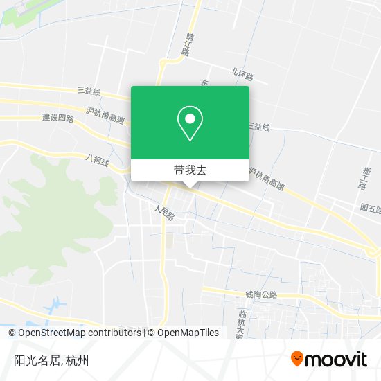 阳光名居地图
