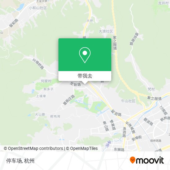 停车场地图