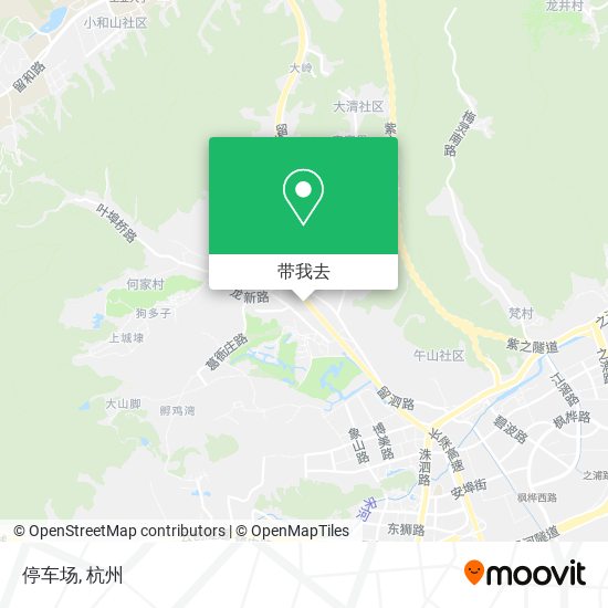 停车场地图