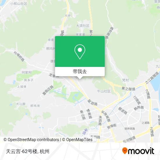 天云宫-62号楼地图