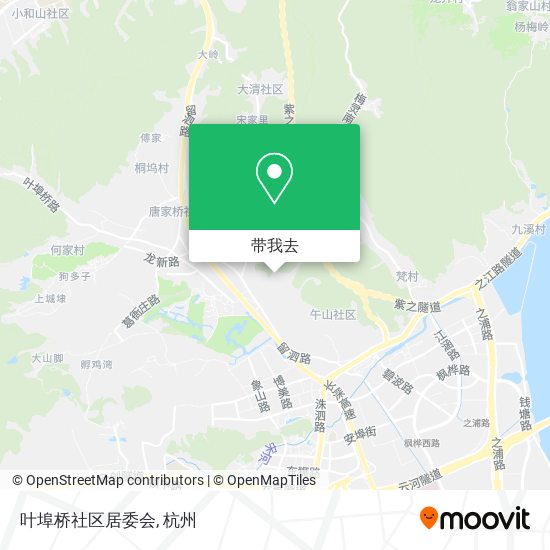 叶埠桥社区居委会地图