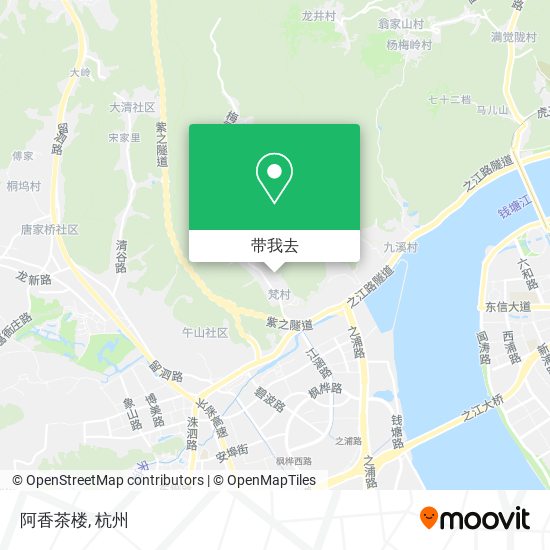 阿香茶楼地图