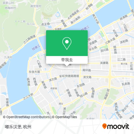 嘟乐汉堡地图