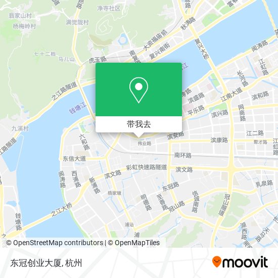 东冠创业大厦地图