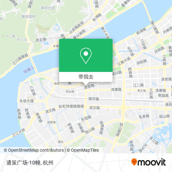 通策广场-10幢地图
