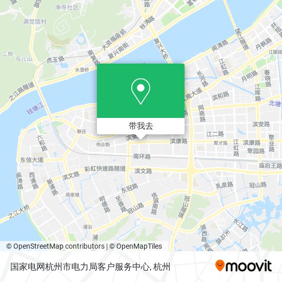 国家电网杭州市电力局客户服务中心地图