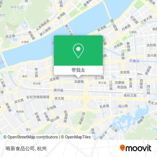 唯新食品公司地图