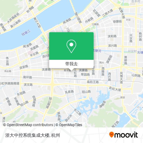 浙大中控系统集成大楼地图