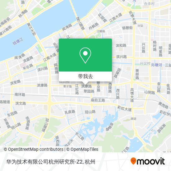 华为技术有限公司杭州研究所-Z2地图