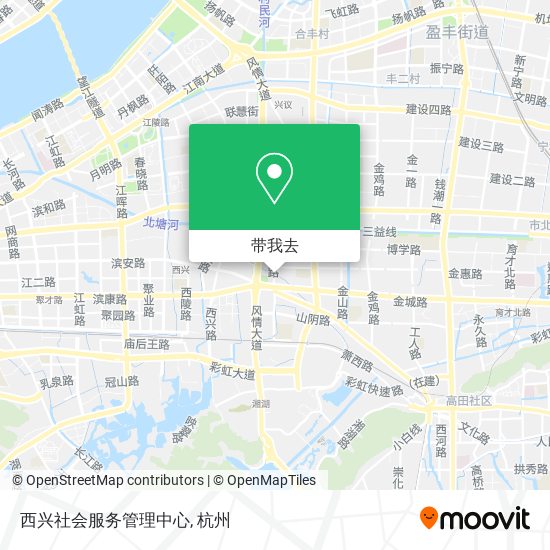 西兴社会服务管理中心地图