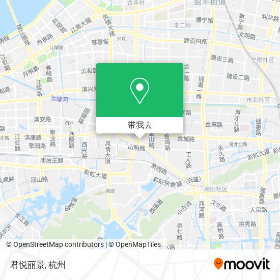 君悦丽景地图