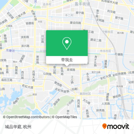城品华庭地图