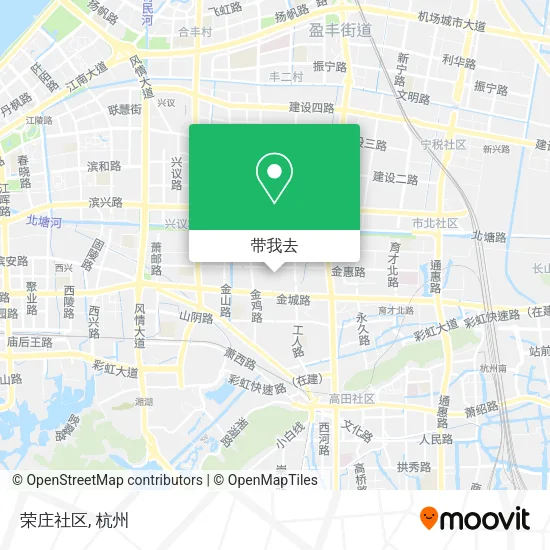 荣庄社区地图
