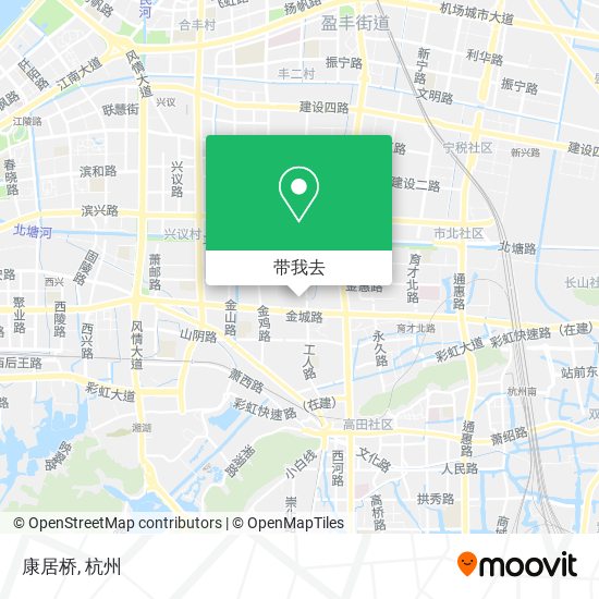 康居桥地图
