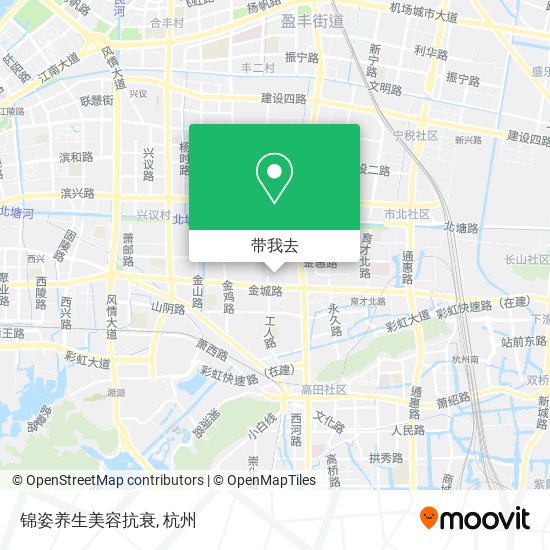 锦姿养生美容抗衰地图