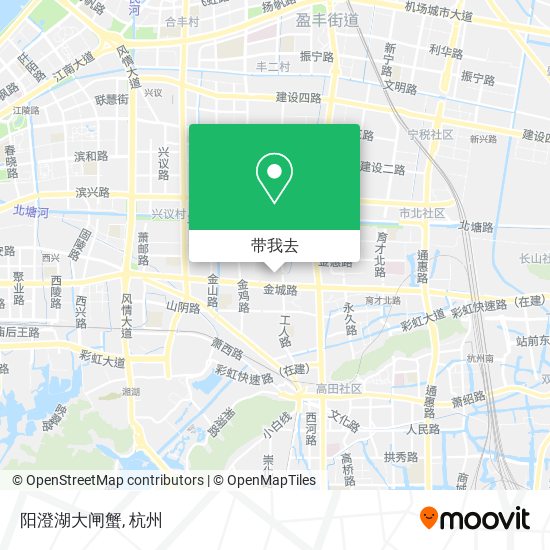 阳澄湖大闸蟹地图