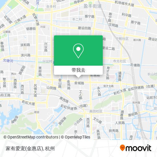 家有爱宠(金惠店)地图