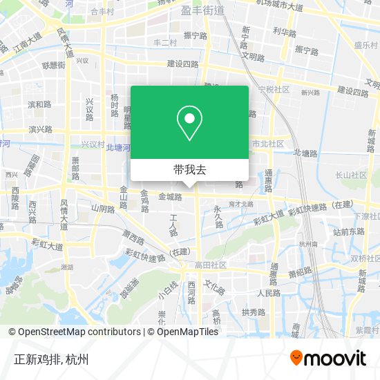 正新鸡排地图