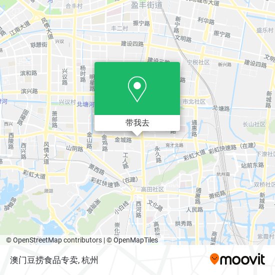 澳门豆捞食品专卖地图