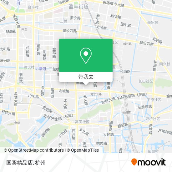 国宾精品店地图