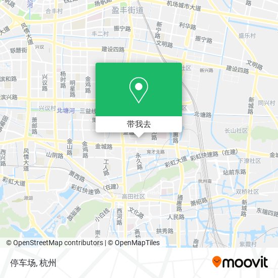 停车场地图
