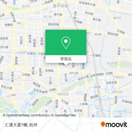 汇通大厦1幢地图