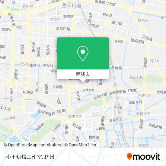 小七烘焙工作室地图