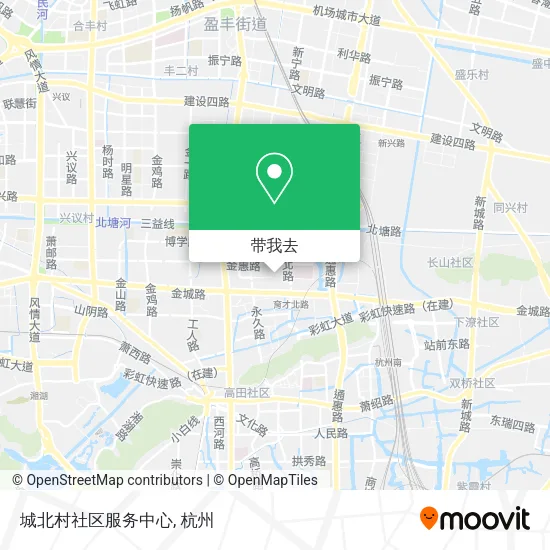 城北村社区服务中心地图