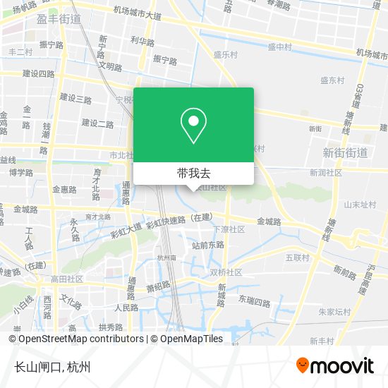 长山闸口地图