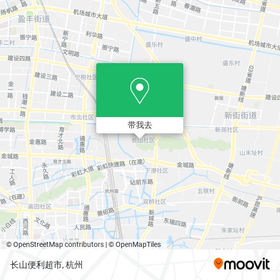 长山便利超市地图