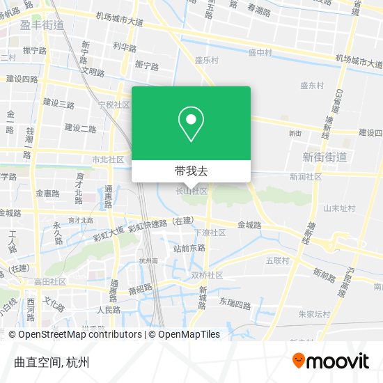 曲直空间地图