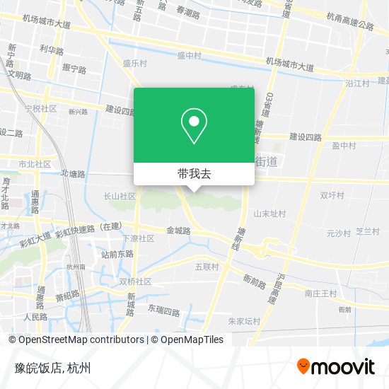 豫皖饭店地图