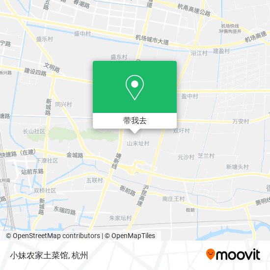 小妹农家土菜馆地图