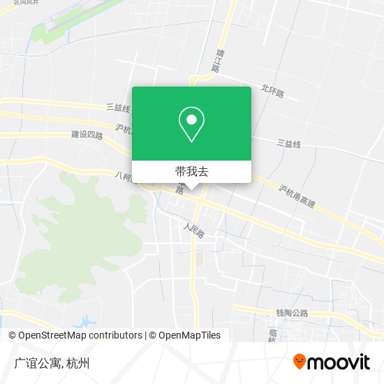 广谊公寓地图