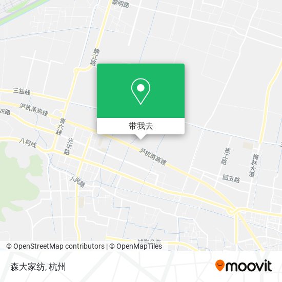 森大家纺地图