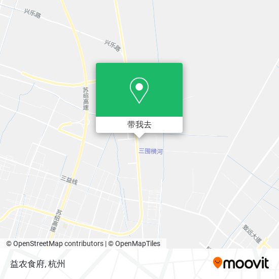 益农食府地图