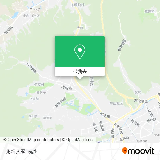 龙坞人家地图