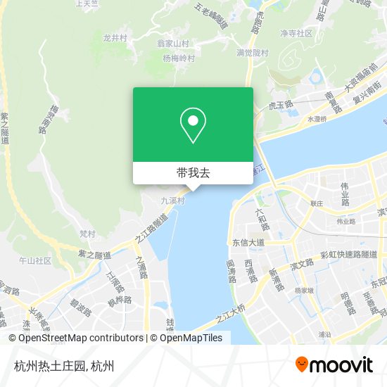 杭州热土庄园地图